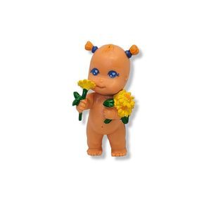 Sunflower Baby Figurine Doll